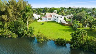 Stunning view of the OCEAN ACCESS waterway estate on 24K* sq ft lot. | Image 1