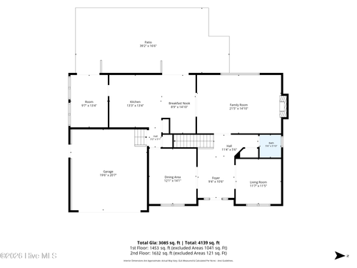 100 Farmington Dr, Richlands, NC, 28574-7453 | Card Image