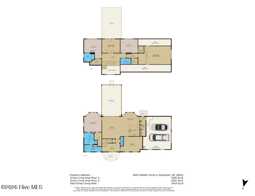 6465 Walden Pond Ln, Southport, NC, 28461-2613 | Card Image