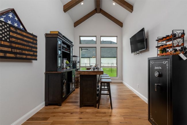 Office with double glass french doors | Image 7