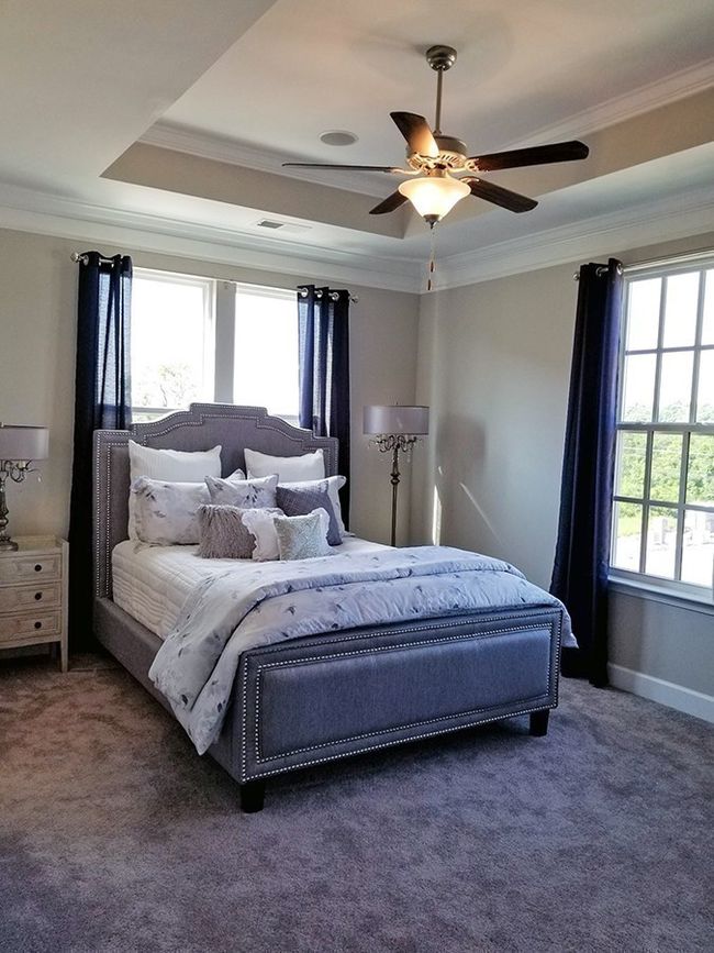 Master Bedroom with Trey Ceilings. | Image 6