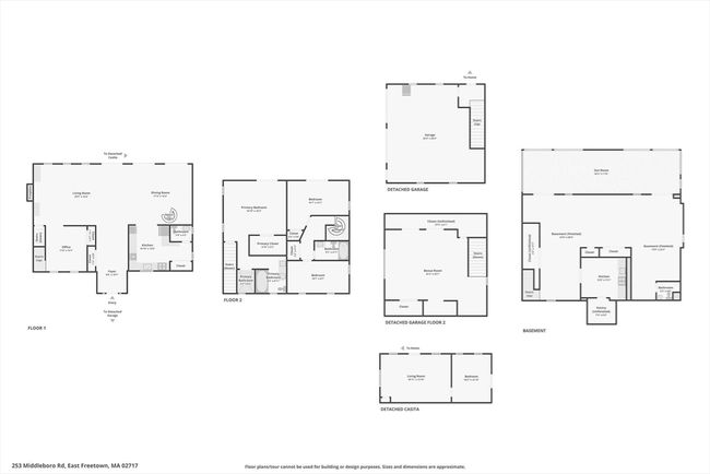 253 Middleboro Rd, House other with 3 bedrooms, 4 bathrooms and 12 parking in East Freetown MA | Image 41