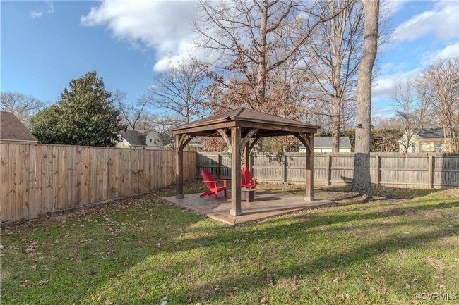 View of yard featuring a gazebo | Image 5