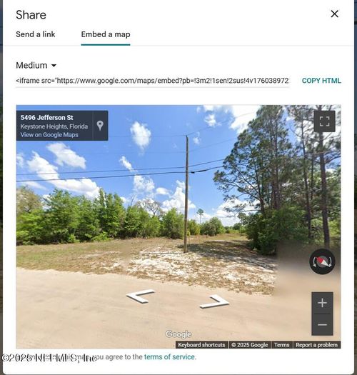 5496 Jefferson St, Keystone Heights, FL, 32656-8302 | Card Image