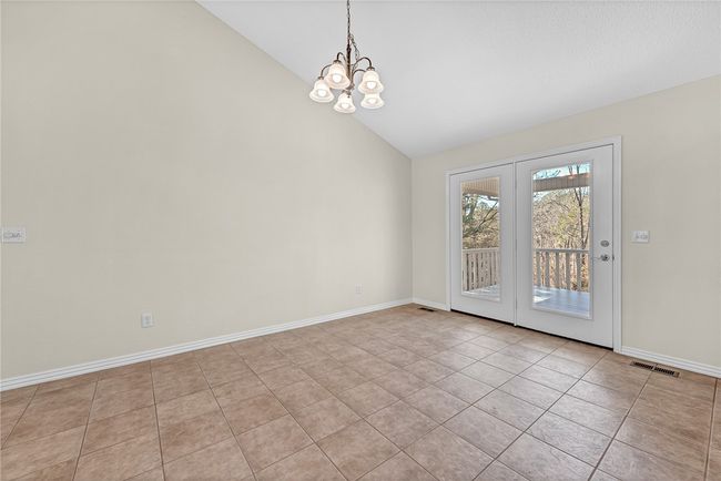 Large dining room leads to back deck. | Image 22