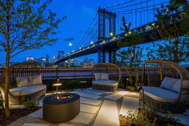 View of patio / terrace with fence and a city view | Image 22