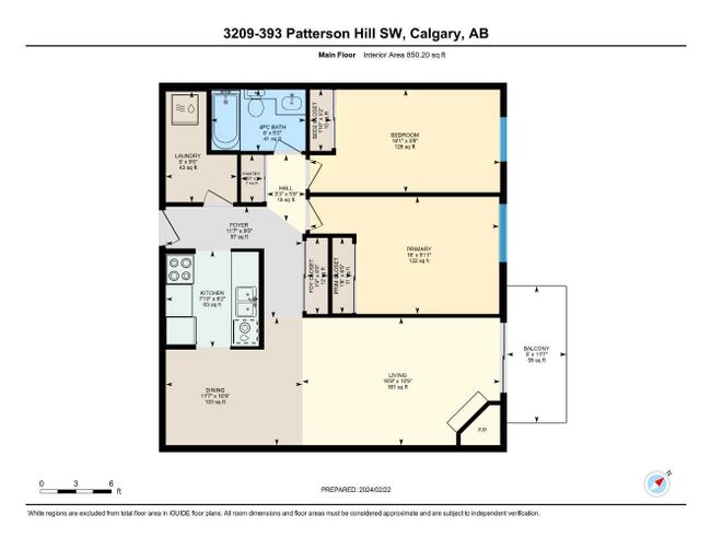 3209 - 393 Patterson Hill Sw, Home with 2 bedrooms, 1 bathrooms and 1 parking in Calgary AB | Image 32