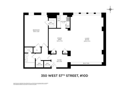 10d-350 W 57th Street, New York City, NY, 10019 | Card Image