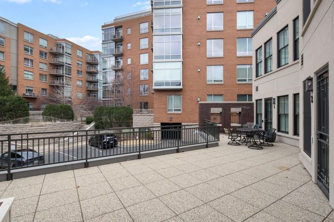 Private patio overlooking the fountain courtyard | Image 22