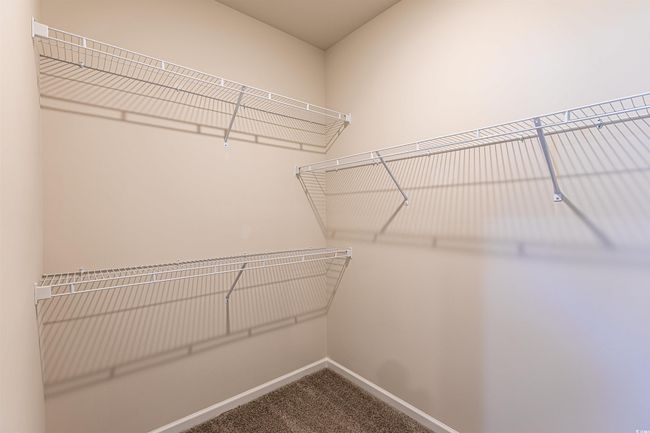 Walk in closet featuring carpet flooring | Image 15