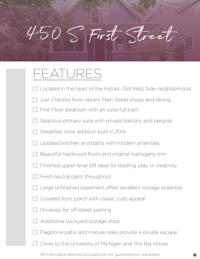 450 S 1 St St, House other with 3 bedrooms, 2 bathrooms and null parking in Ann Arbor MI | Image 45