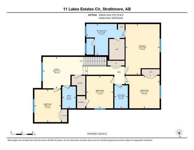 11 Lakes Estates Circle, Home with 6 bedrooms, 4 bathrooms and 3 parking in Strathmore AB | Image 42