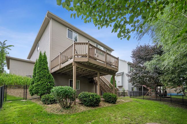 Large deck, with patio below. And walkout unfinished lower level. | Image 29