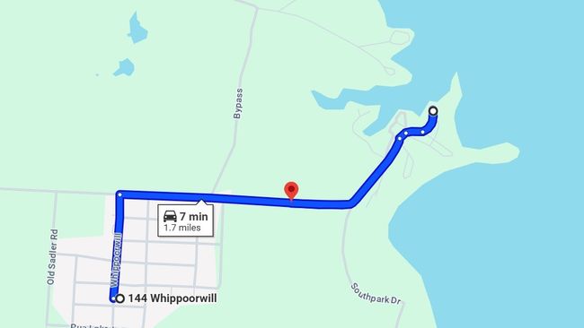 1.7 Miles to Boat Ramp CREDIT Google Maps | Image 35