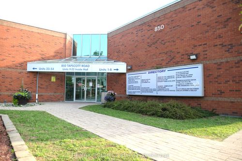 18 - 850 Tapscott Rd, Home with 0 bedrooms, 1 bathrooms and null parking in Scarborough ON | Card Image