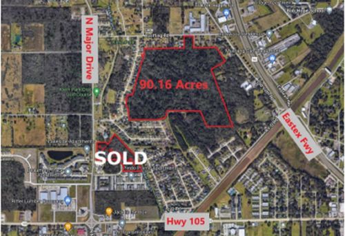 90.16 AC Adjoining Griffing Place, Beaumont, TX, 77708 | Card Image