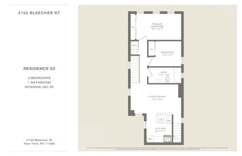 2-2132 Bleecker St, Ridgewood, NY, 11385-2049 | Card Image