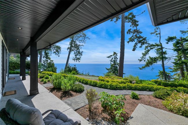 View of patio featuring a water view | Image 29