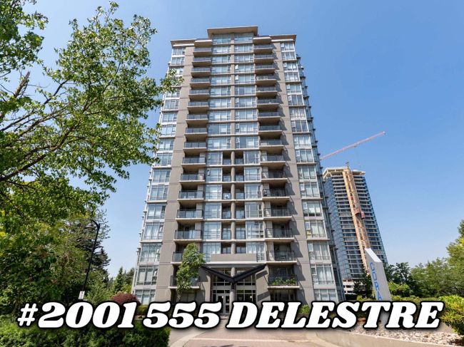 2001 - 555 Delestre Avenue, Condo with 2 bedrooms, 2 bathrooms and 2 parking in Coquitlam BC | Image 1