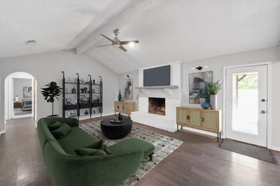 Virtually staged living room | Image 2