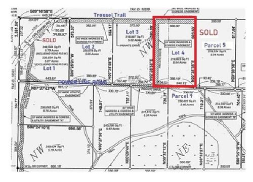 TBD Lot #4 Tressel Trail, Iron River, WI, 54847 | Card Image