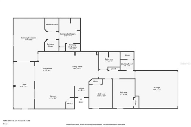 UNIT-101 - 12425 Ghiberti Cir, Condo with 3 bedrooms, 2 bathrooms and null parking in VENICE FL | Image 45