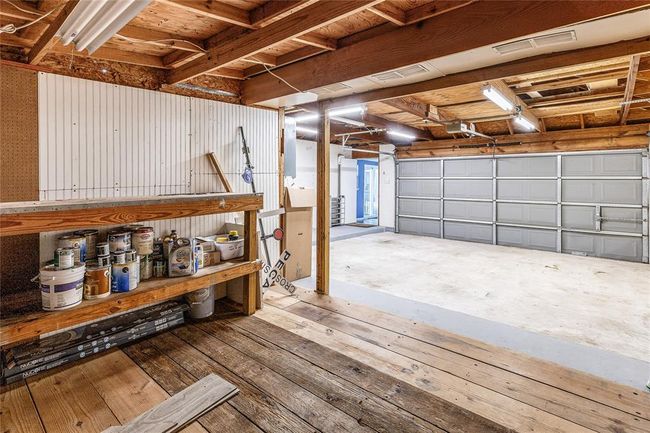 Another view of the added bump-out in the garage. This space is great for completing all of your home projects! | Image 47