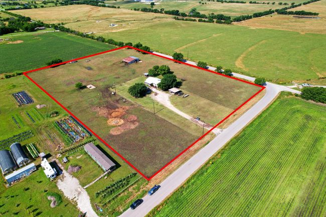 Overview of rural landscape with farmland and property parcel outlined | Image 4