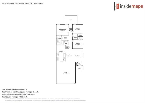 11133 Nw 5th Ter, Yukon, OK, 73099-7654 | Card Image