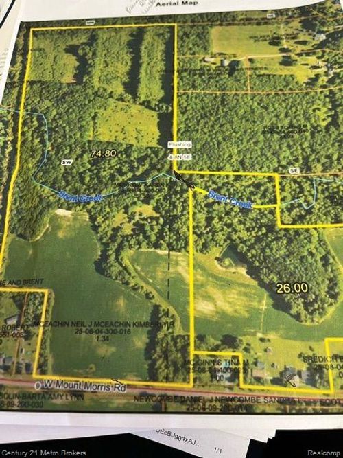 0 West Mt Morris Rd W West Mt Morris Rd, Flushing Charter Township, MI, 48433 | Card Image