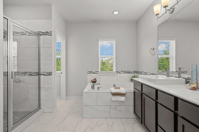 A double vanity provides ample space for getting ready | Image 28