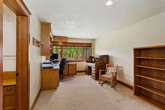 Upstairs office with access from primary or hall | Image 37