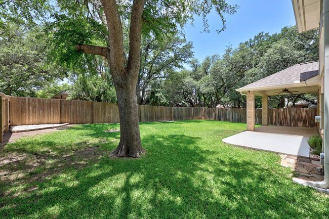 Back yard has shade and covered patio with uncovered extension! | Image 28
