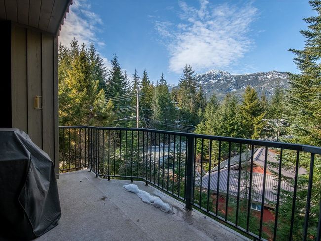 Balcony featuring a mountain view | Image 14