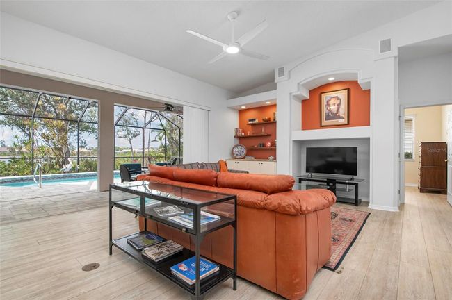 Great room with 16' pocket sliders | Image 5