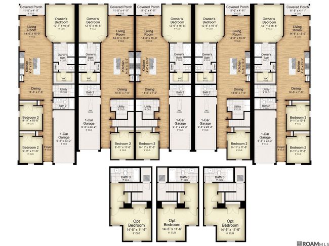 B2 - 4908 Bob Odom Dr, Townhouse with 3 bedrooms, 3 bathrooms and 2 parking in Zachary LA | Image 4