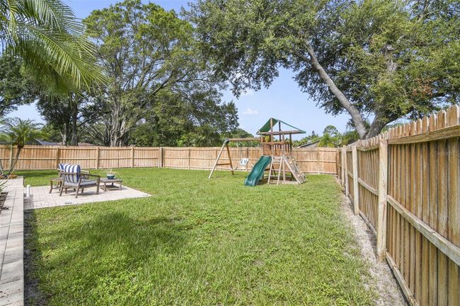 Fully fenced backyard. | Image 18