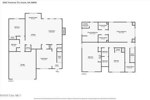 2565 Traverse Trl, Evans, GA, 30809-0868 | Card Image