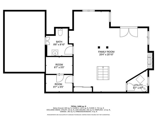 Lower Level- french door to walk out | Image 34