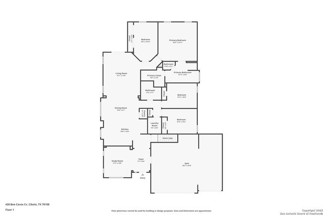 420 Bee Caves Cv, House other with 5 bedrooms, 3 bathrooms and null parking in Cibolo TX | Image 27