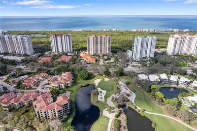 Drone / aerial view featuring a water view | Image 2