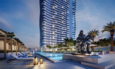 3704 - 1444 Biscayne Blvd, Condo with 1 bedrooms, 2 bathrooms and null parking in Miami FL | Image 1