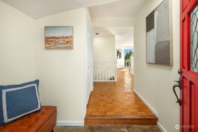 The entry is perfect for the NW weather with a sitting area to take your shoes off and a large closet to hold all your coats. | Image 2