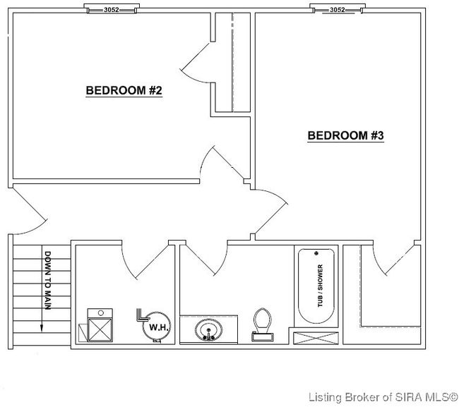 8031 Hudson Ln, Home with 3 bedrooms, 3 bathrooms and null parking in Georgetown IN | Image 4