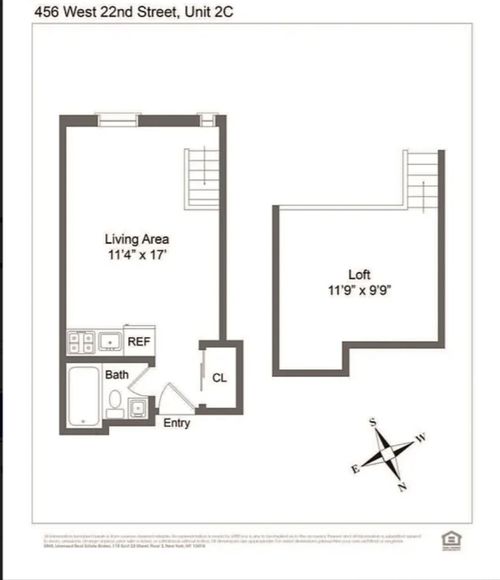 2c-456 W 22nd Street, New York City, NY, 10011 | Card Image
