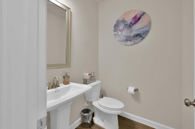 The downstairs powder bathroom. | Image 29