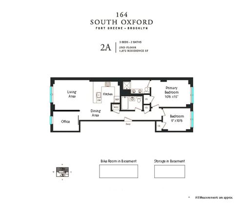 2a-164 S Oxford St, Brooklyn, NY, 11217-4177 | Card Image