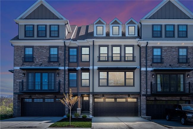 312 Highpointe Dr, Townhouse with 3 bedrooms, 4 bathrooms and 2 parking in Seven Fields PA | Image 25