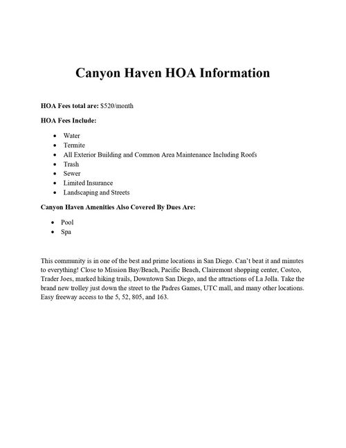 c-3787 Balboa, San Diego, CA, 92117 | Card Image