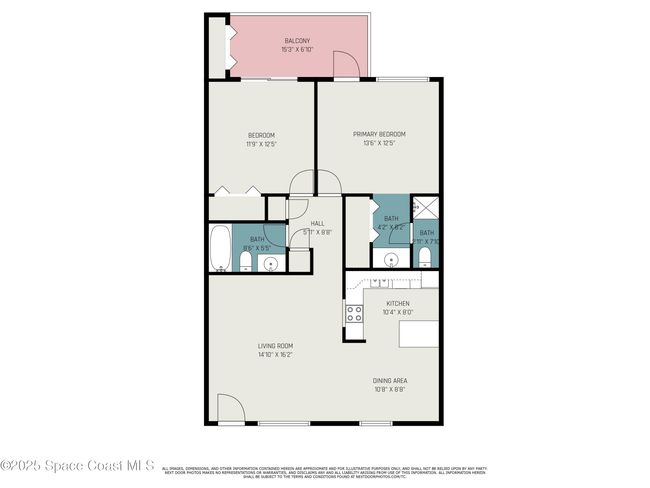 207 - 201 Saint Lucie Ln, Condo with 2 bedrooms, 2 bathrooms and null parking in Cocoa Beach FL | Image 26